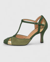 Claudia | Tacones Ortopédicos Verdes