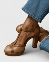 Javiera | Tacones Ortopédicos Marrones